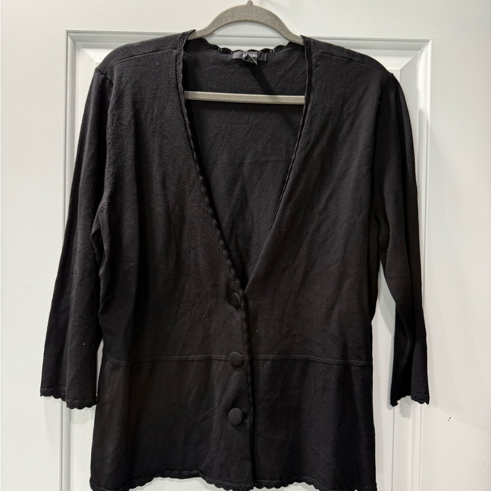 Alfani Black Knit Sweater